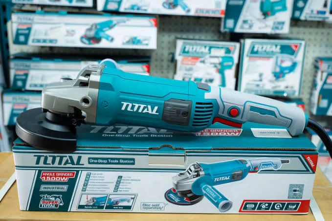 ቶታል (TOTAL) 1500W ኢንዳስትሪያል ማሽነሪያ (Angle Grinder)