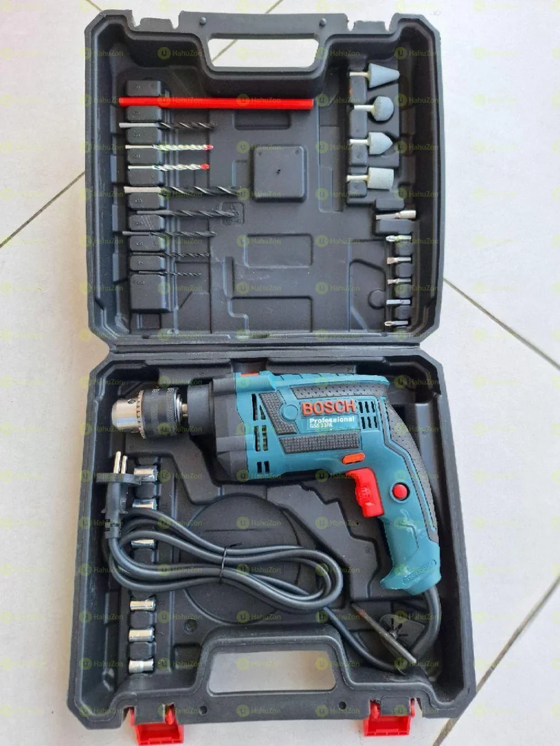 Makita & Bosch Drill With Accessories