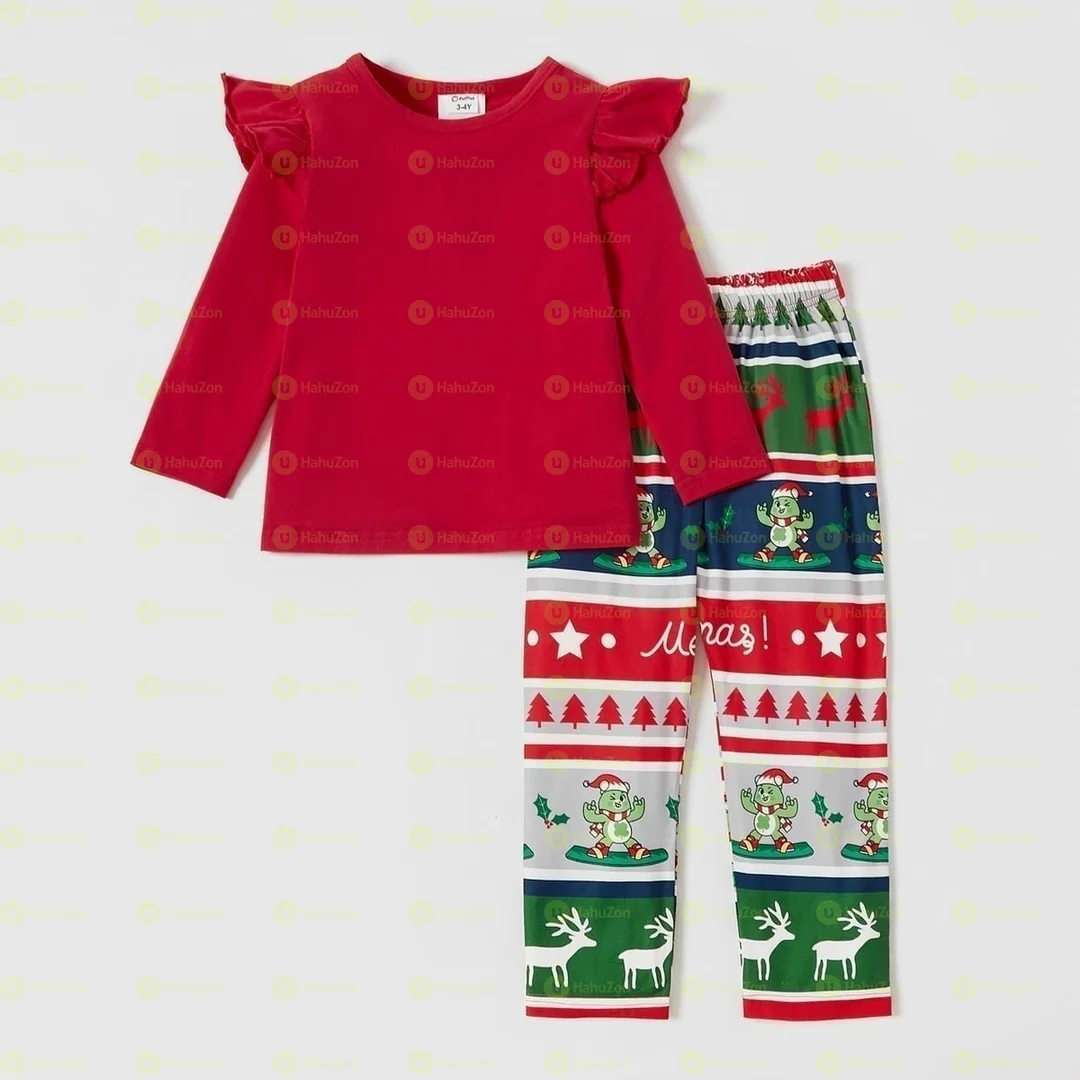 Top and Pants Girl Set