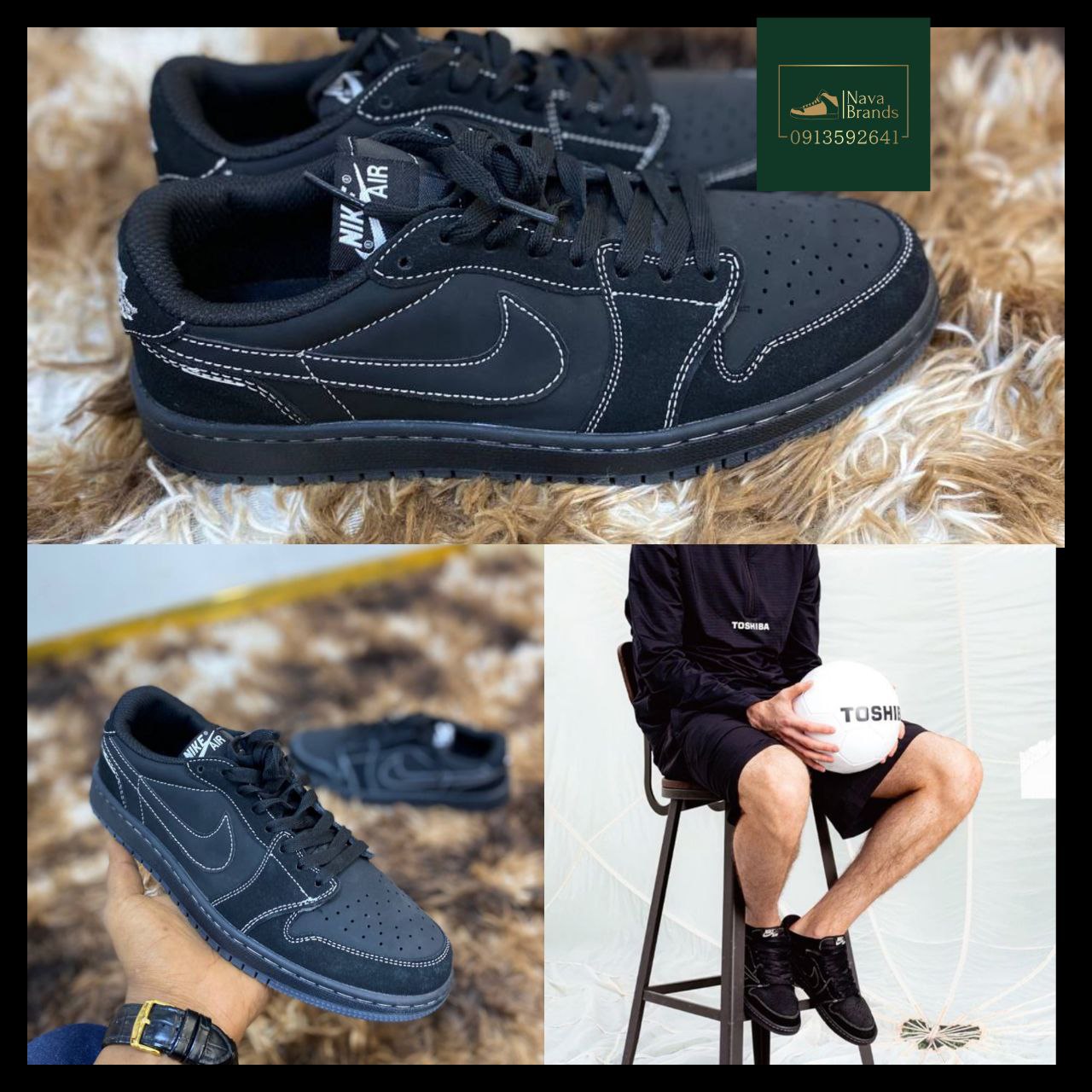 Jordan 1 Travis Scott Men's Shoes