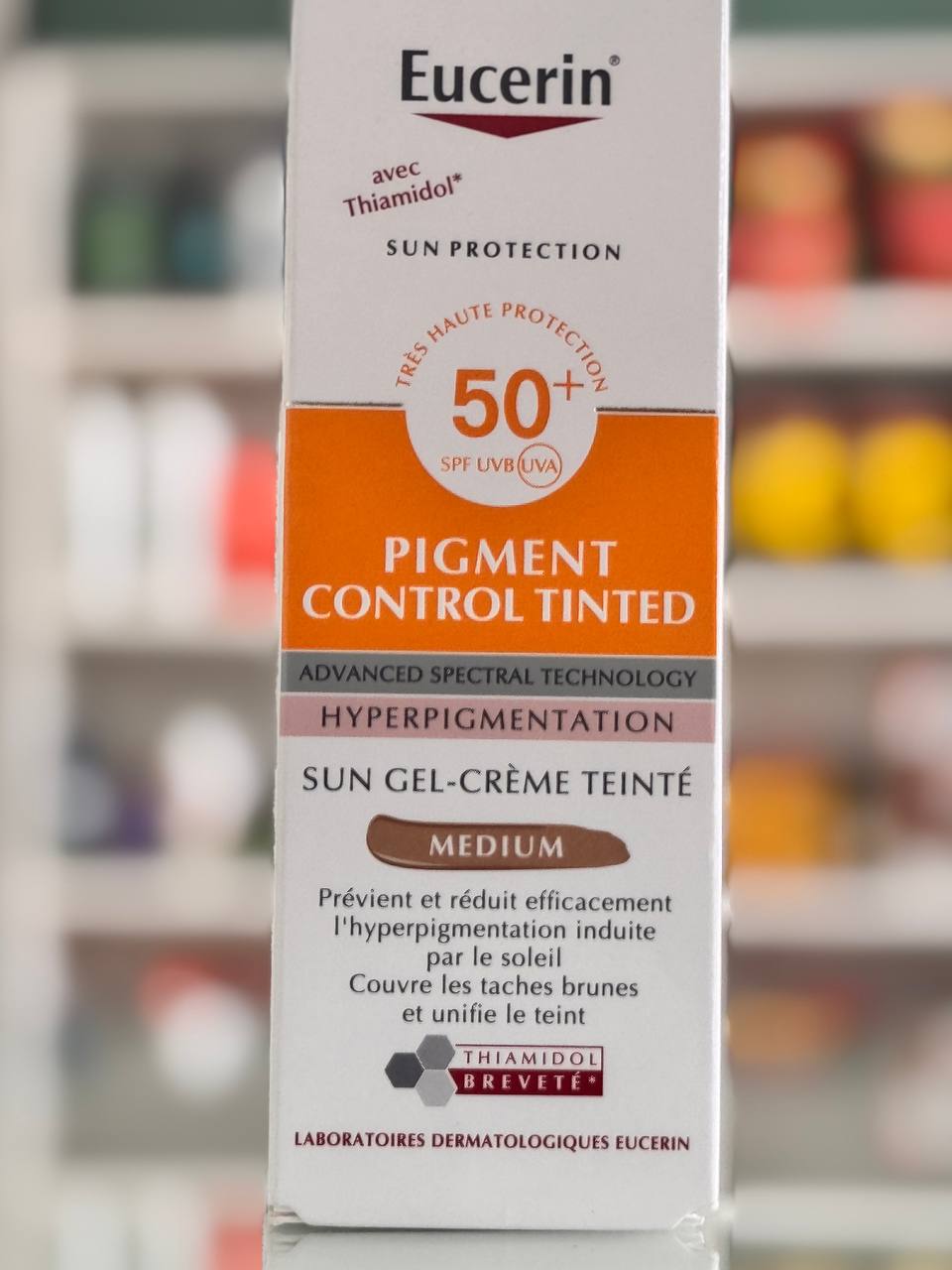 EUCIRIN PIGMENT CONTROL SUNSCREEN SPF 50+