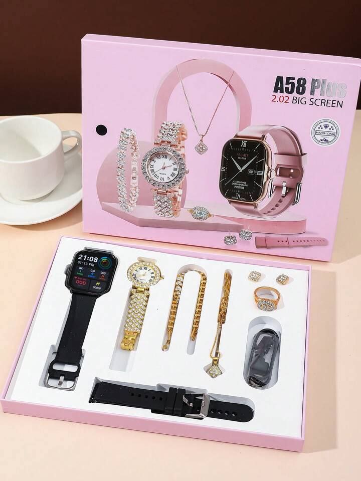 A58 Plus Smart Watch Combo Multi