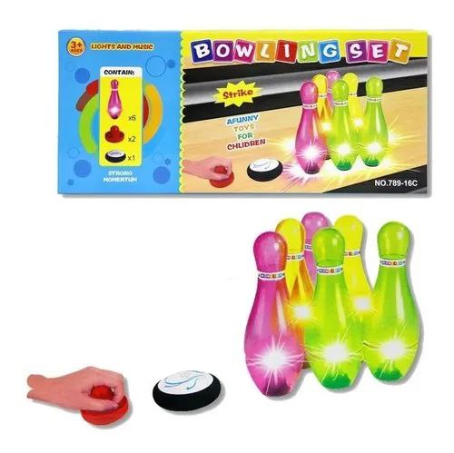 Children's Bowling Set With Lights And Music