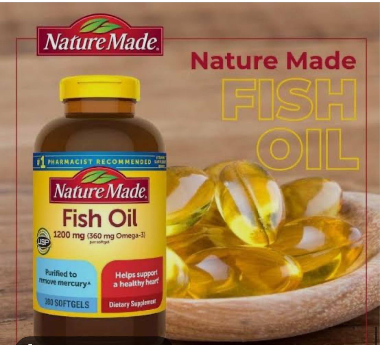 Fish Oil 300 Softgel