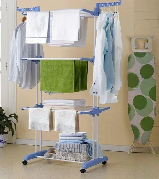 Three Layers of Clothes Hanger