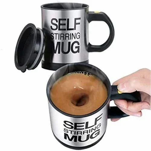 SELF STIRRING MUG