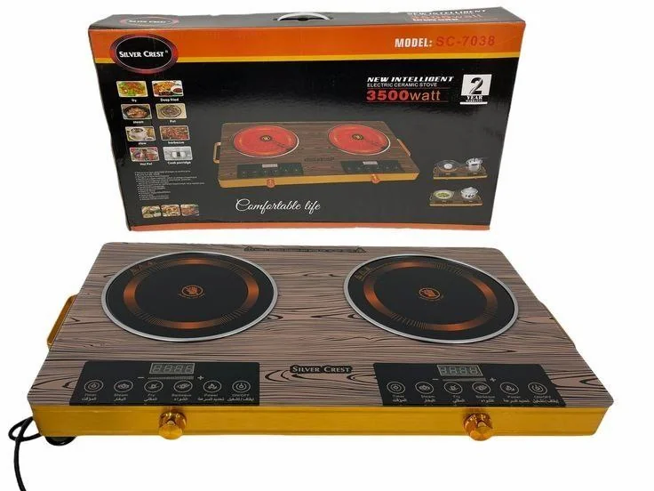 SILVER CREST ELECTRIC CERAMIC STOVE