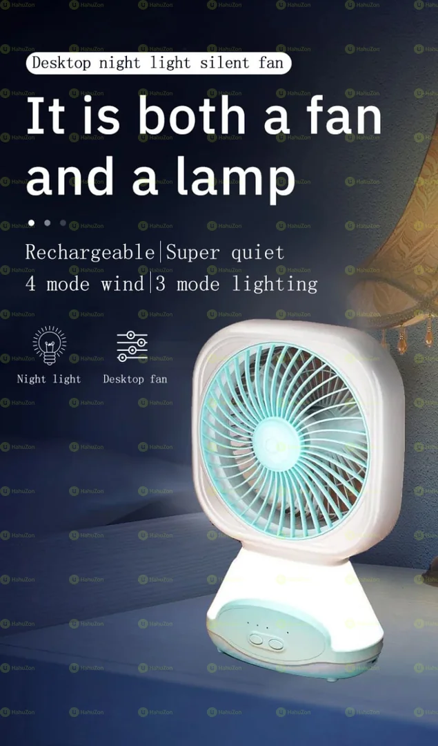 USB Rechargeable Desktop Fan