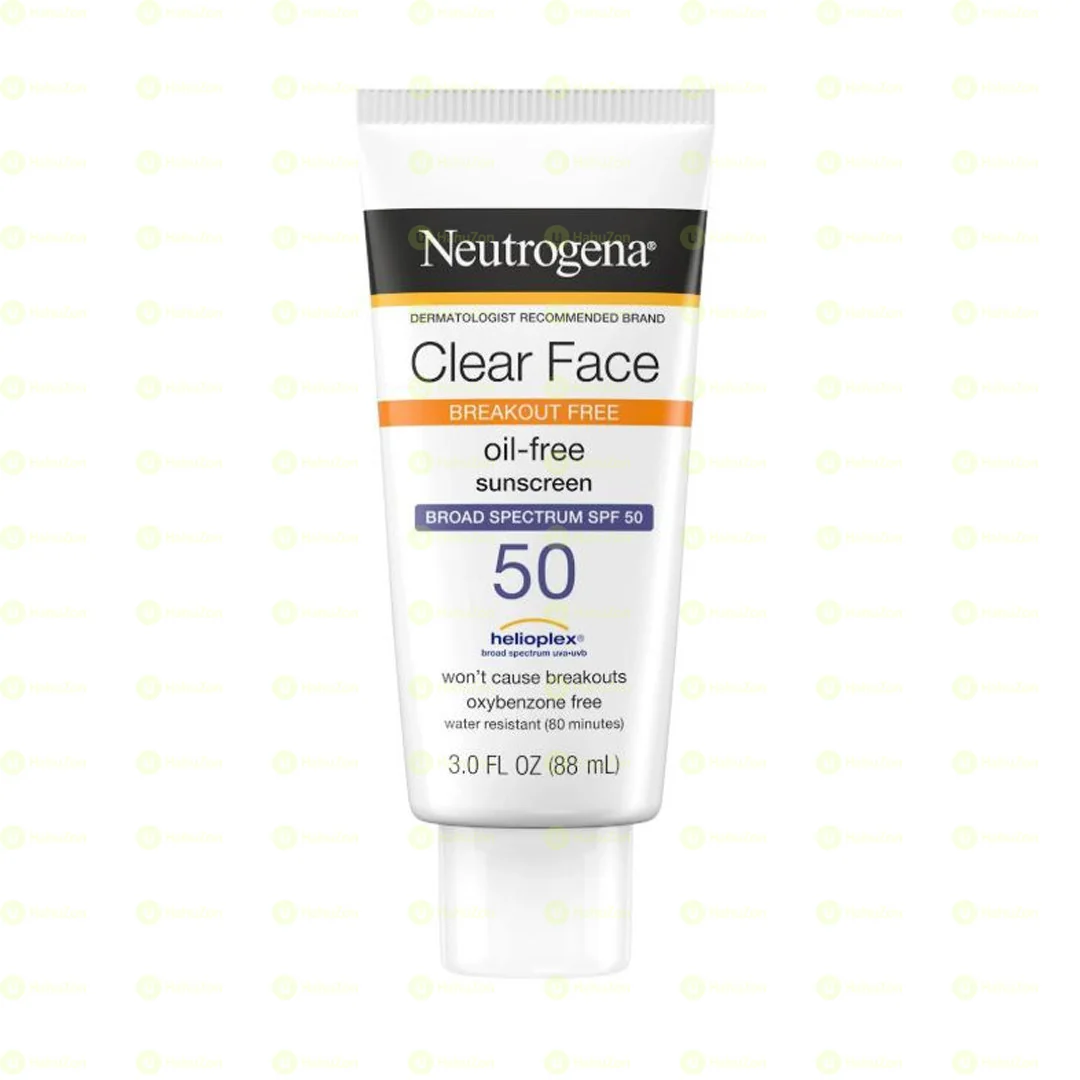Clear Face Break-out Free Sunscreen SPF 50 88ml