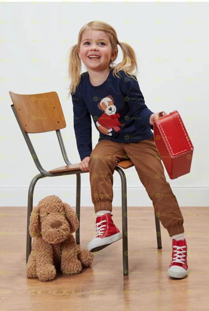 Toddler Girls Plain Jogger Pants