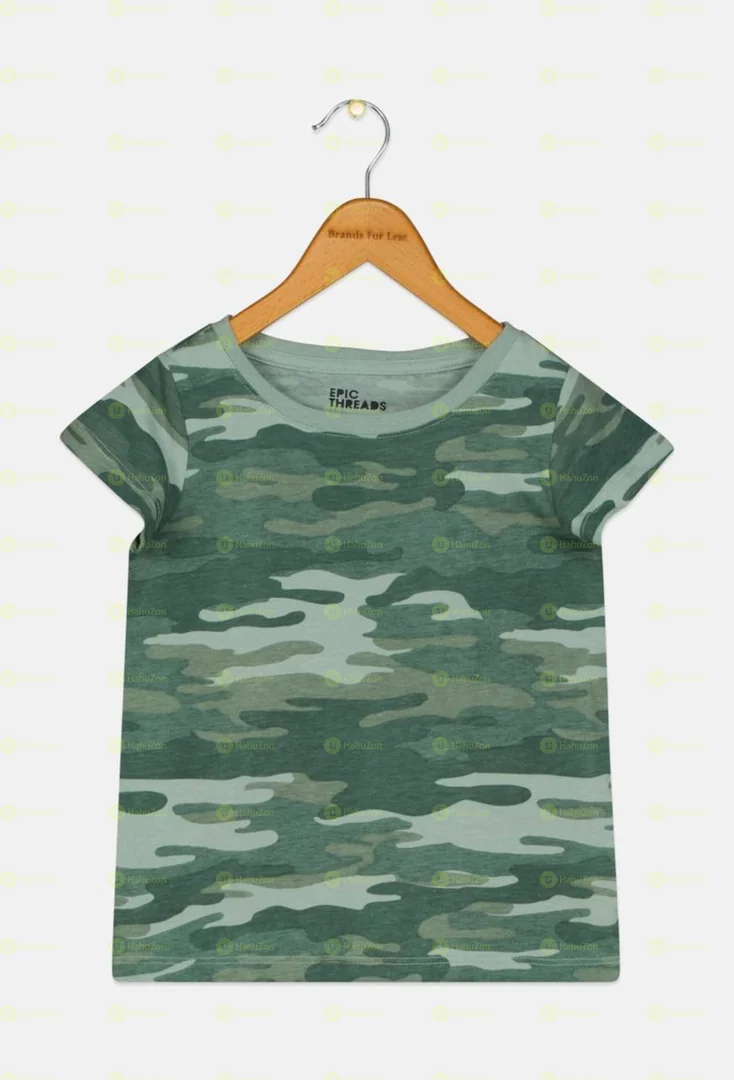 Toddler Girls Short Sleeve Shirt