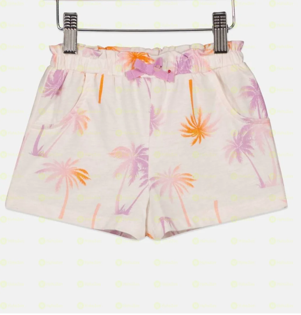 Toddler Girls Allover Print Shorts