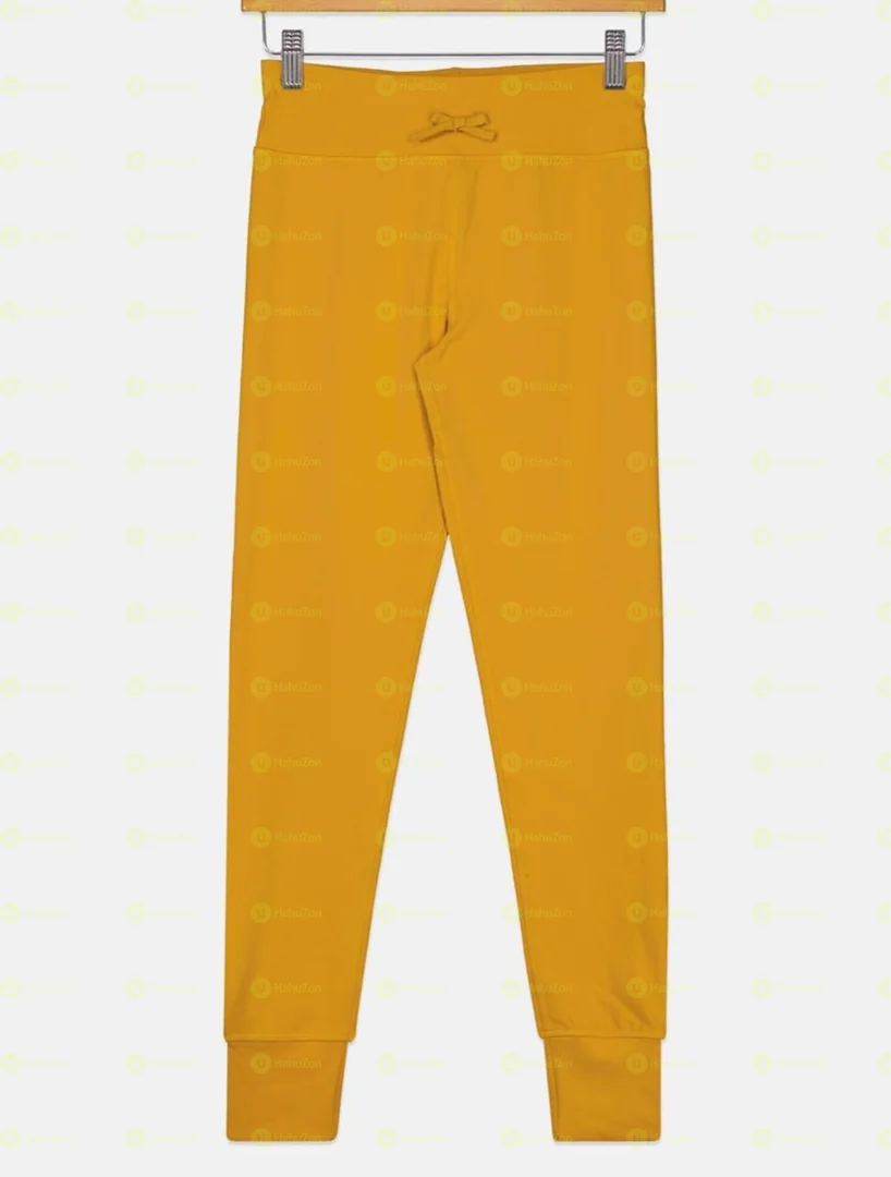 Kid Girls Solid Pull On Leggings