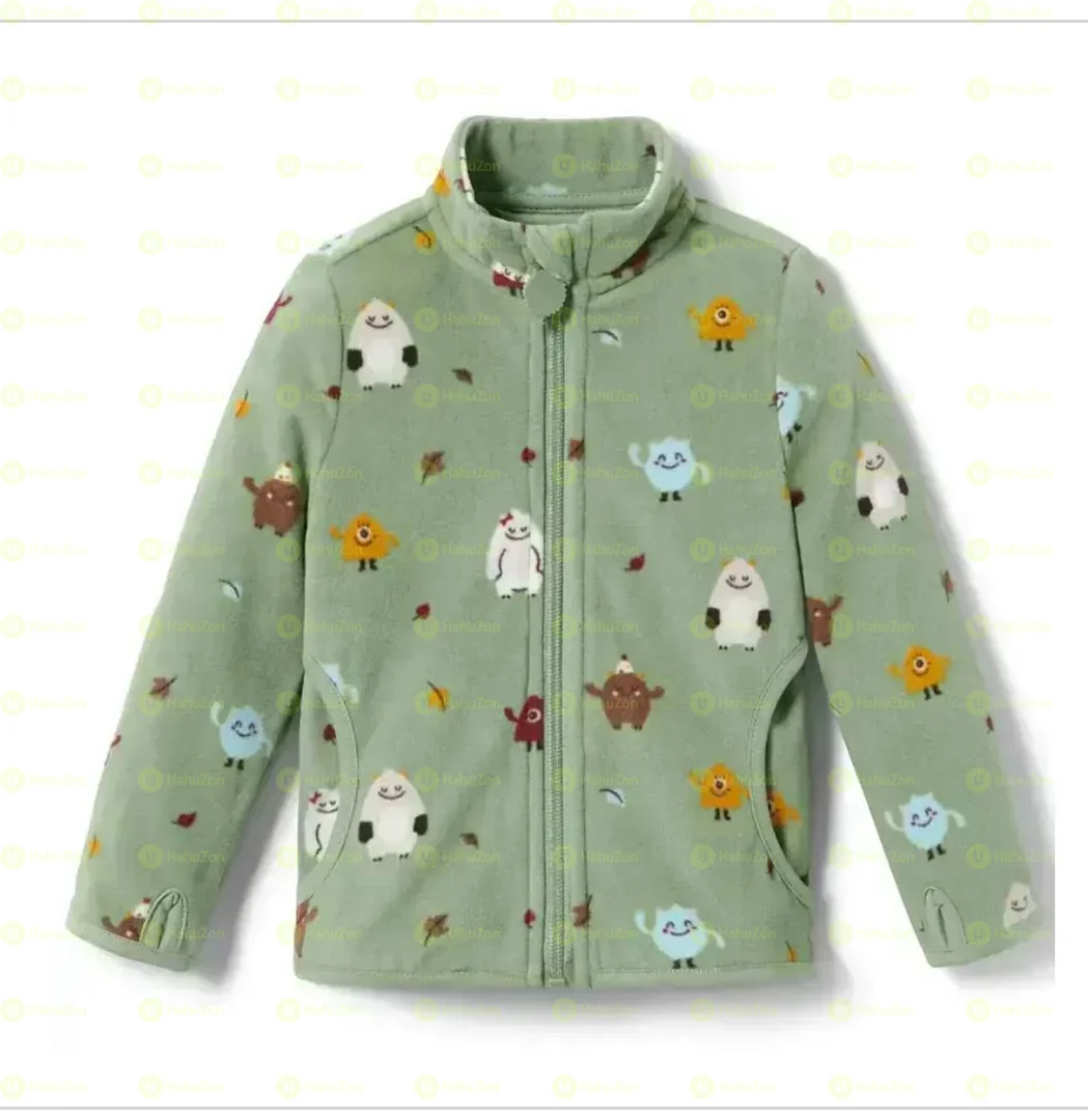 Kid Boys Knitted Fleece Jacket