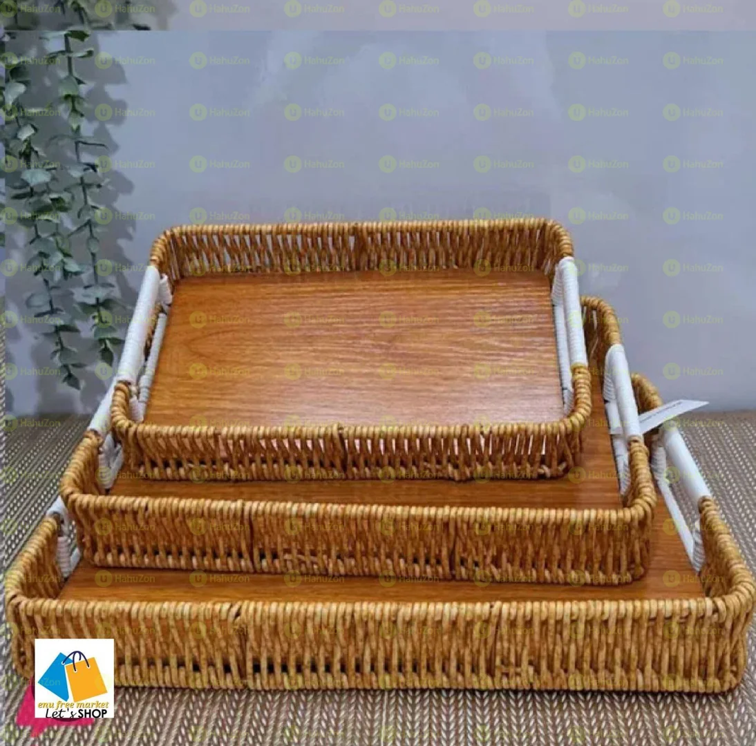 🪵Unique 3pic's Serving Tray