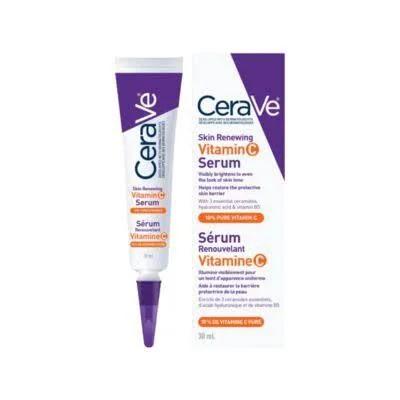 CeraVe Skin Renewing 10% Pure Vitamin C Serum – 30ml