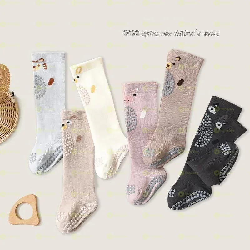 Hign Knee Baby Crawling Socks