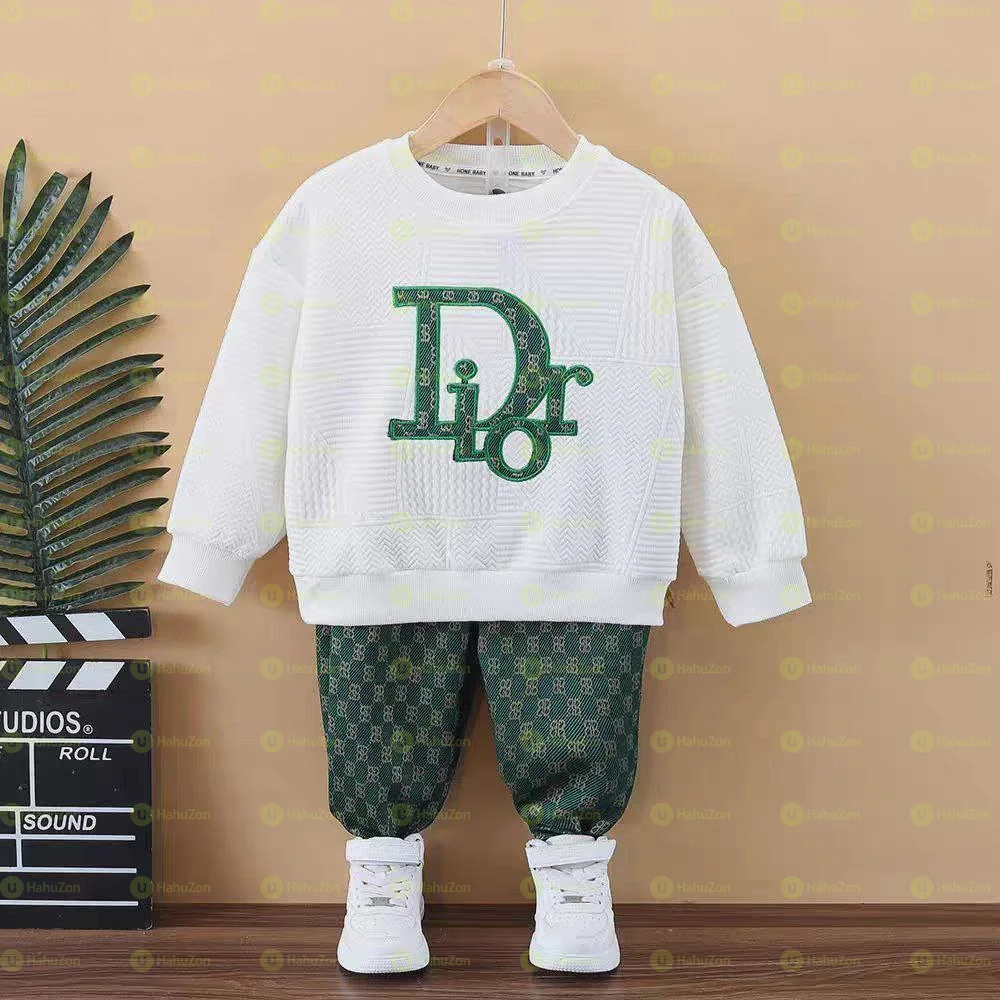 Babygirls Trousers & T-Shirt Set