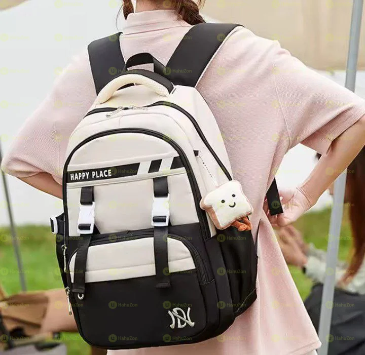 Happhy Place Backpack School Bag