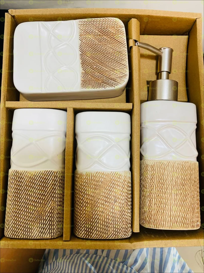 Ceramic Bathroom Set of 4