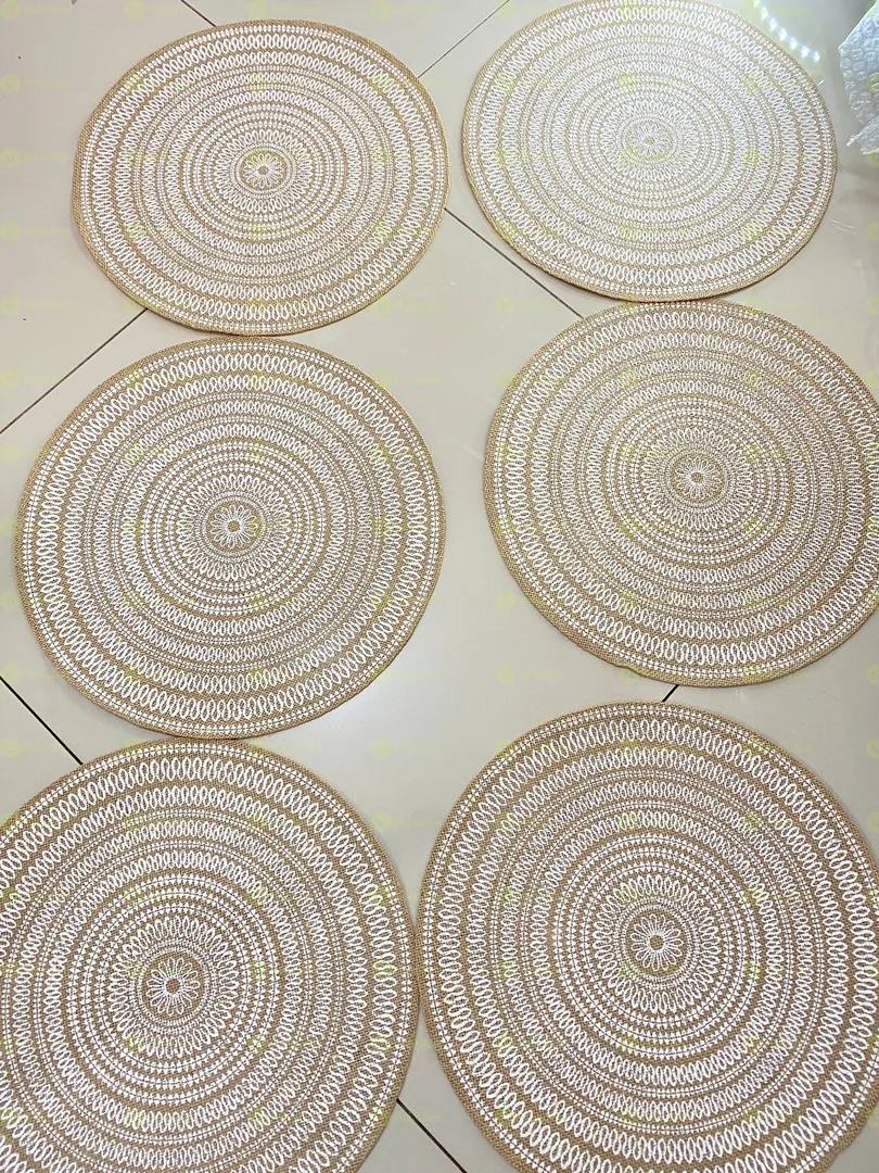 6 Piece Round Table Mat