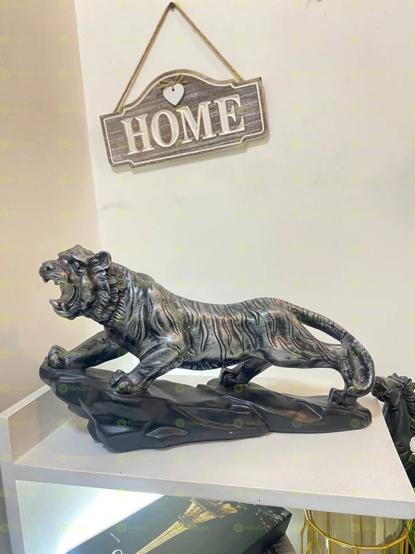 Vintage Figure Tiger Statue
