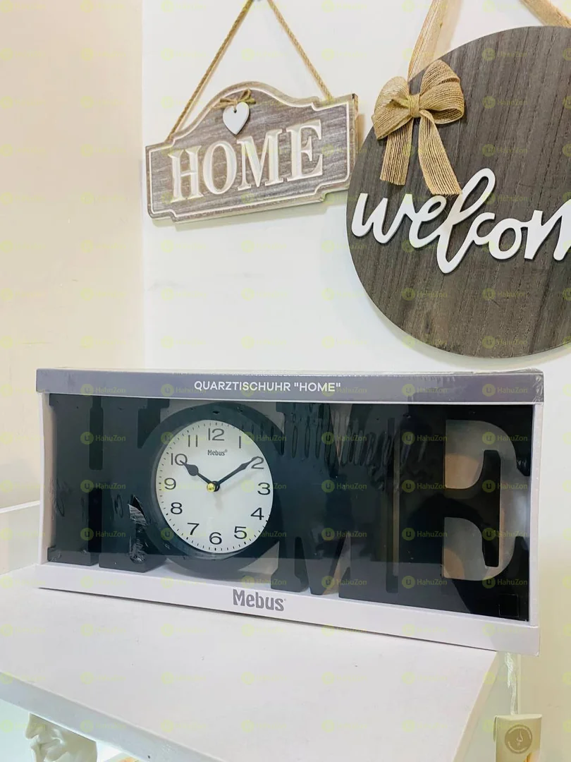 Wooden Home Clock