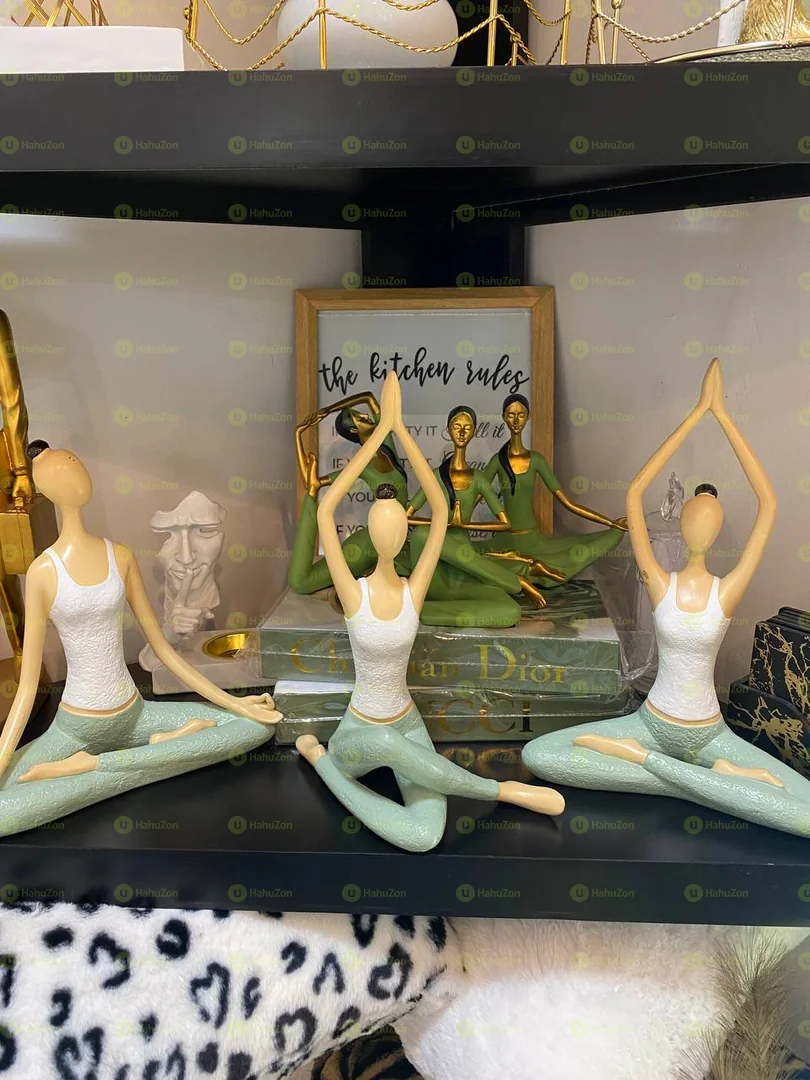 Yoga Pose Resin Ornaments
