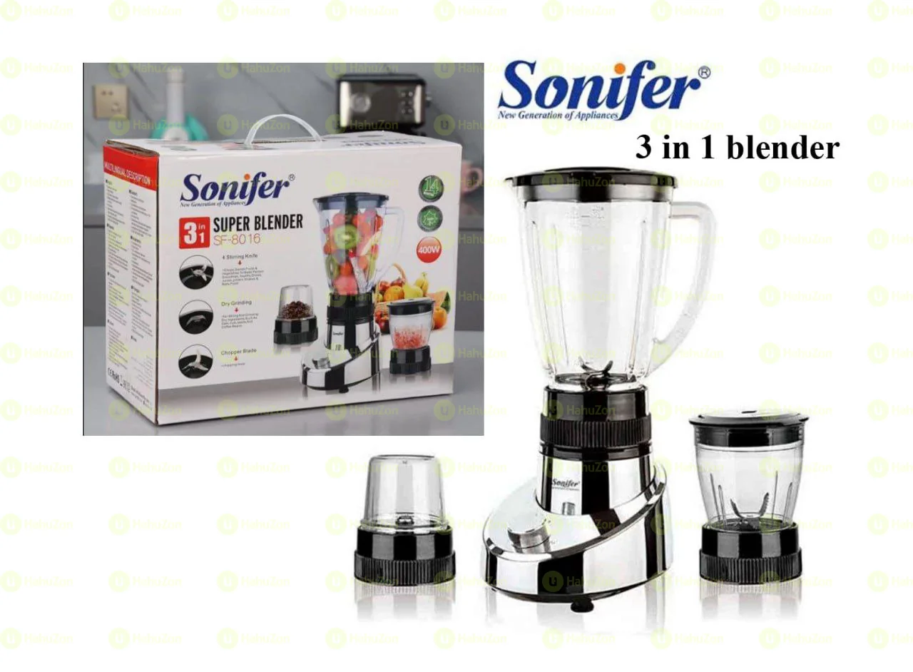 Sonifer 3 in 1 Blender