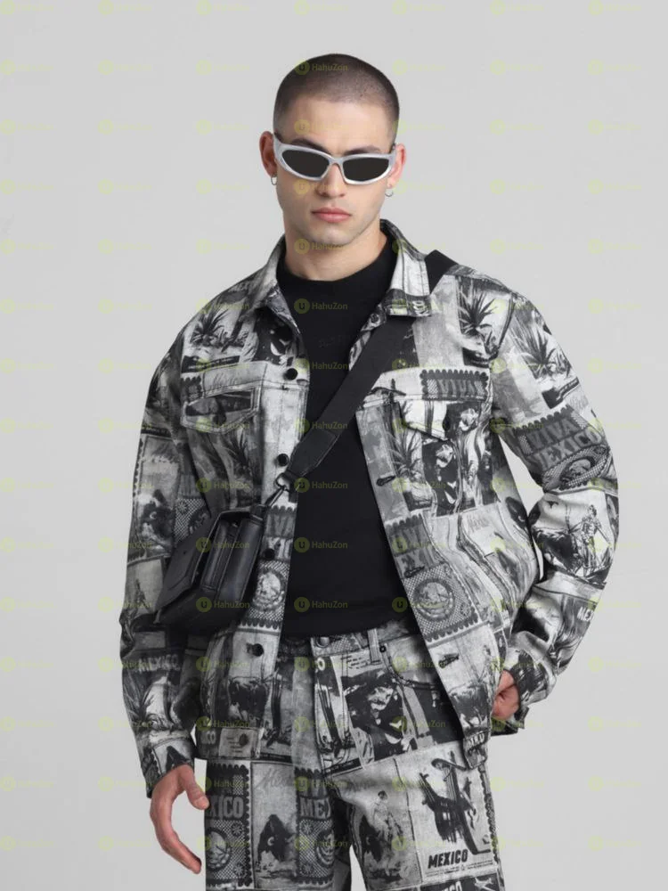 Jack & Jones Black Regular Fit Stretch Jacket