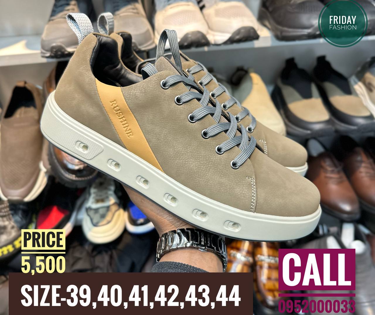 Rushine Men's Shoes
