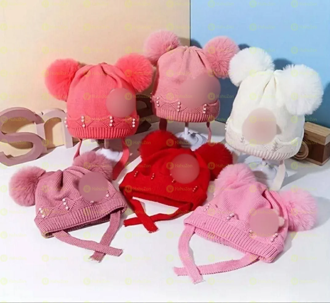 Knitted Hat Set