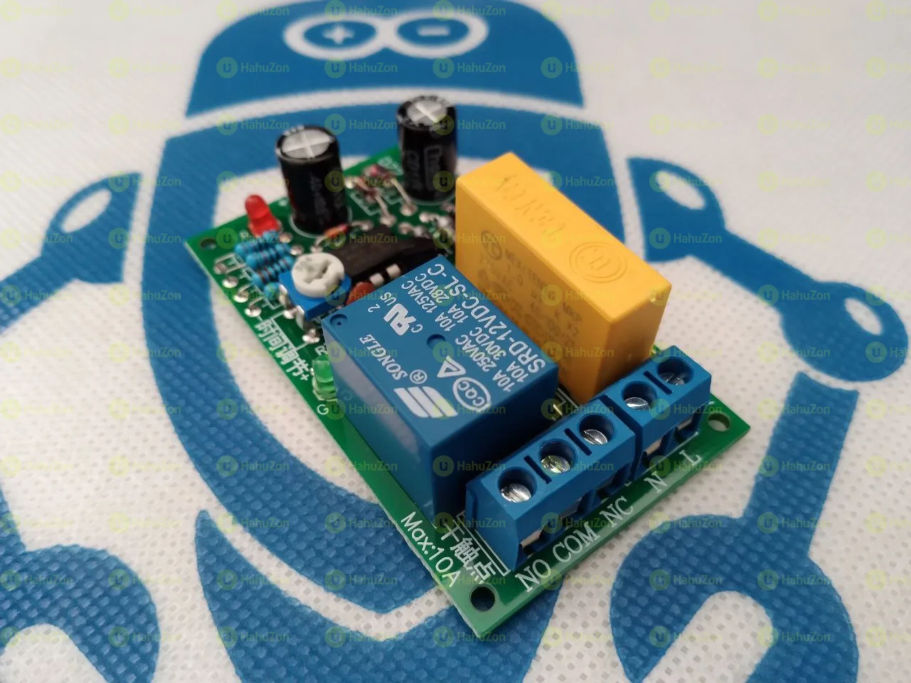 JK022 AC220V 10A Power On Delay Relay Module