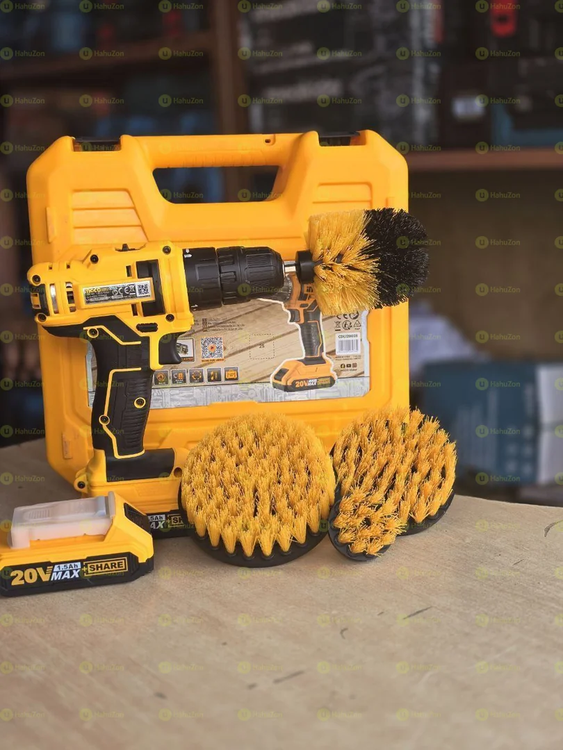 Rechargeable Drill with Polish Accessories
