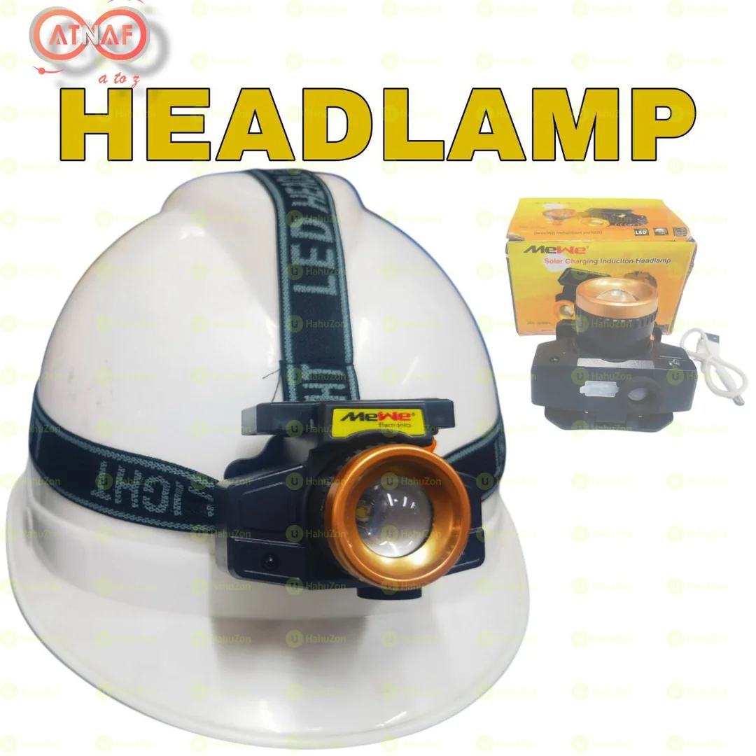 Solar and charging headlamp