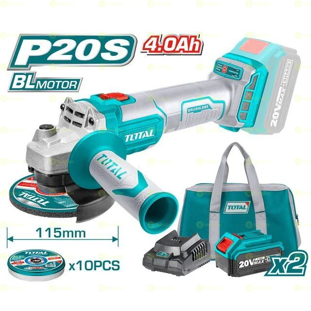 Total Cordless Grinder 20V