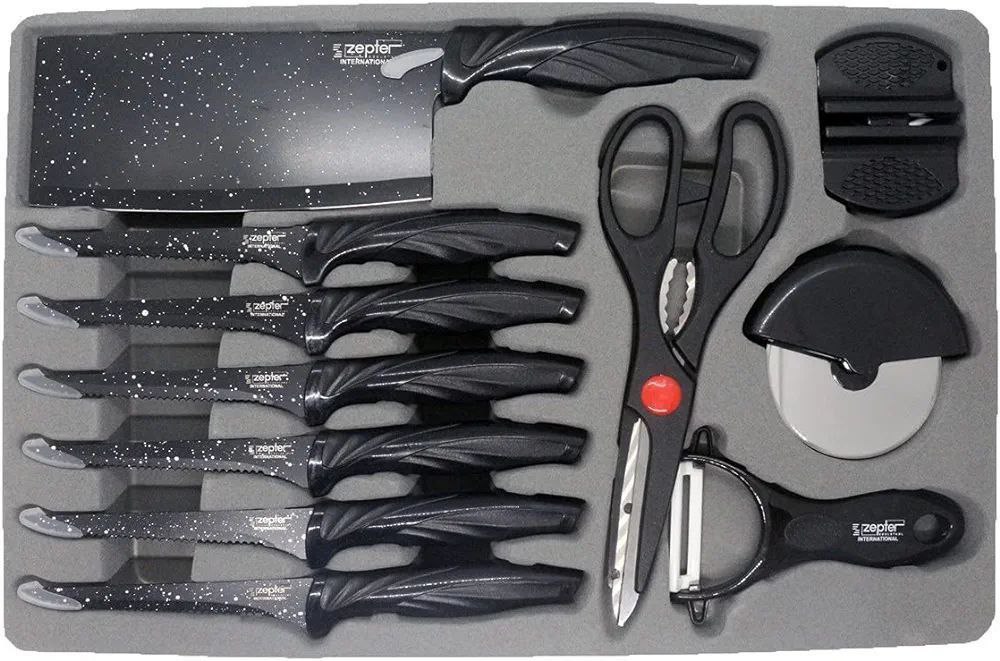 Non-Stick 18pcs Kinife Bag