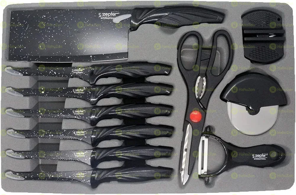 Non-Stick 18pcs Kinife Bag