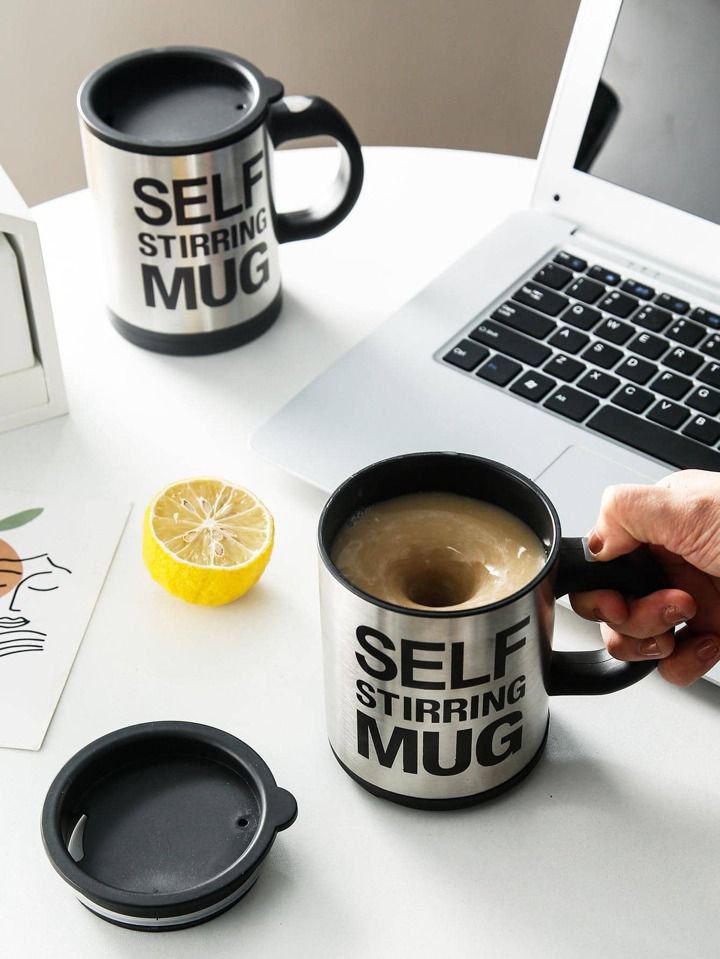 SELF STIRRING MUG