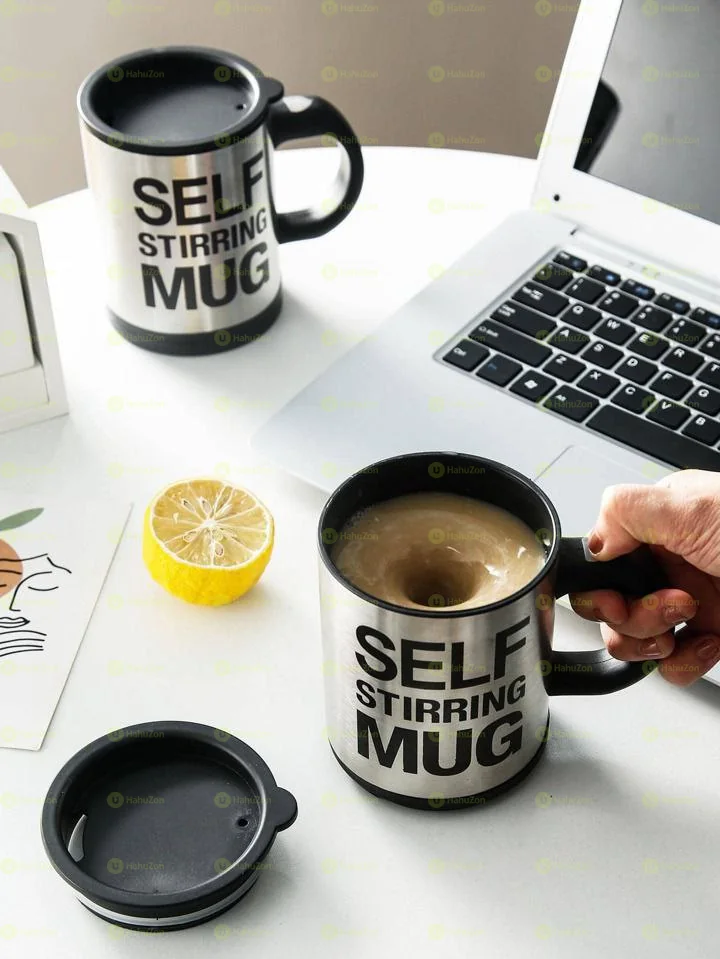 SELF STIRRING MUG