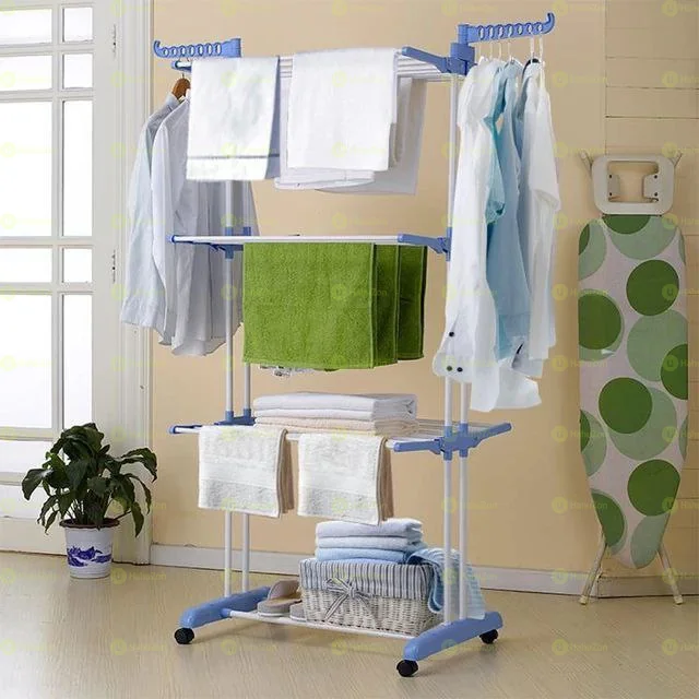 Three Layers Of Clothes Hanger