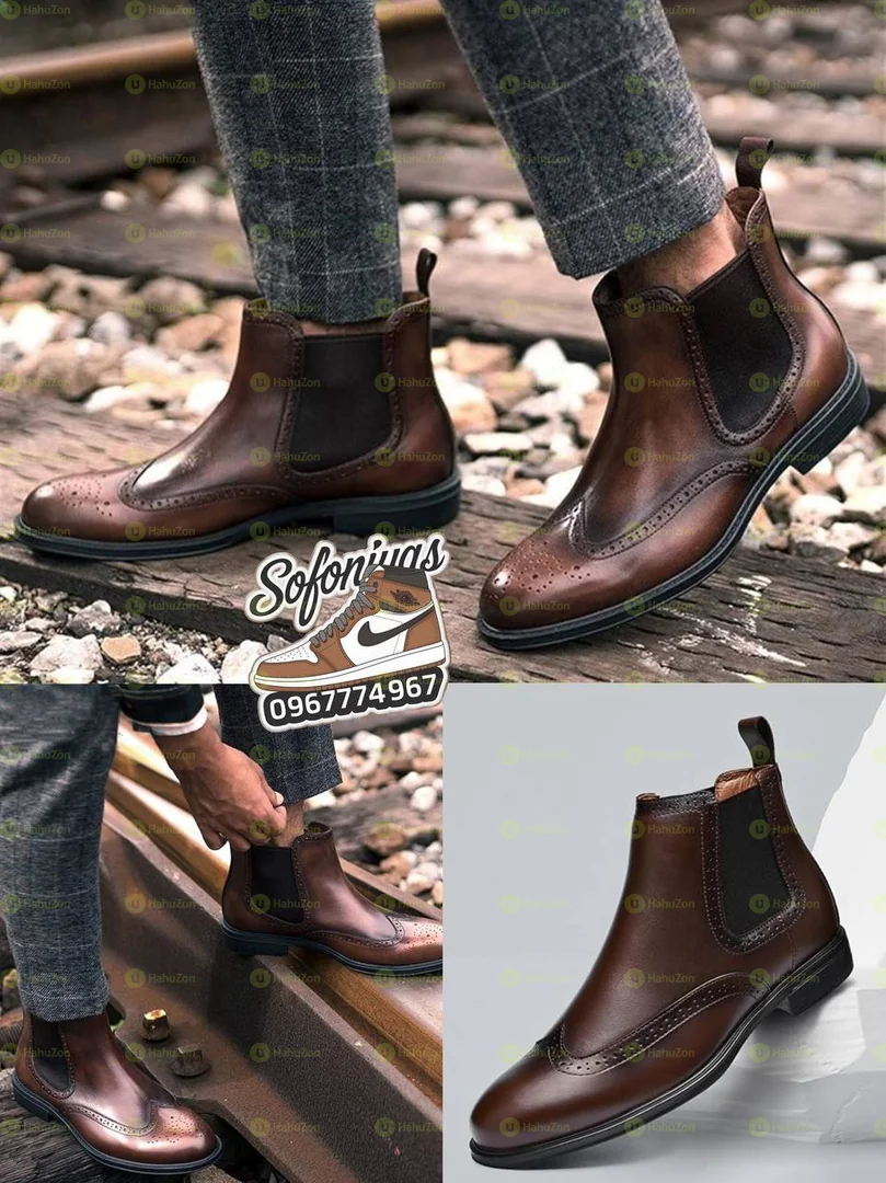 Bonai Chelsea Leather Boots