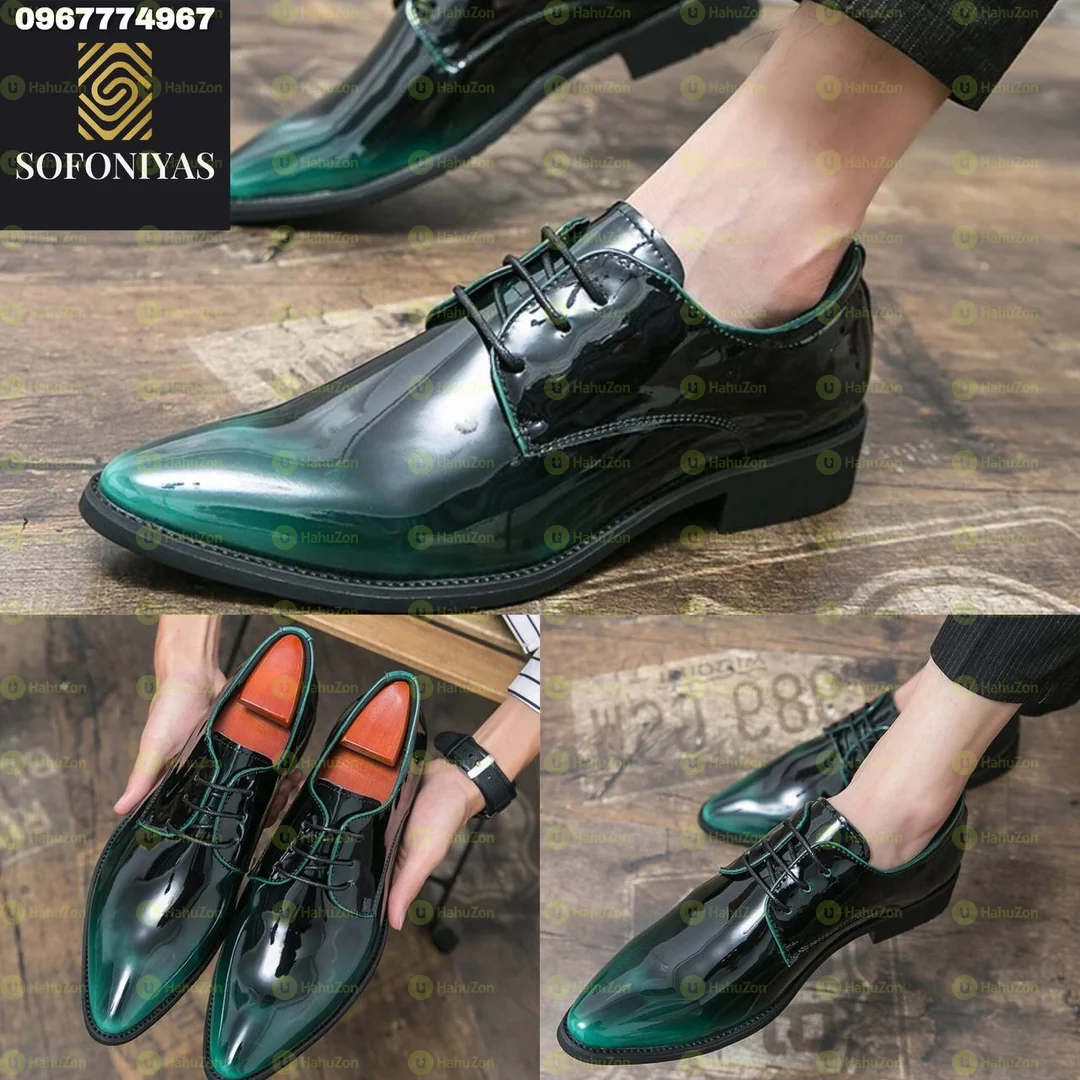 Mirror Face Oxford Men's Shoes