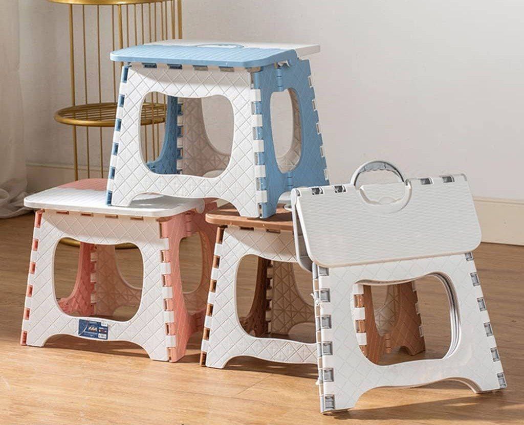 Multi-Purpose Foldable Plastic Stool