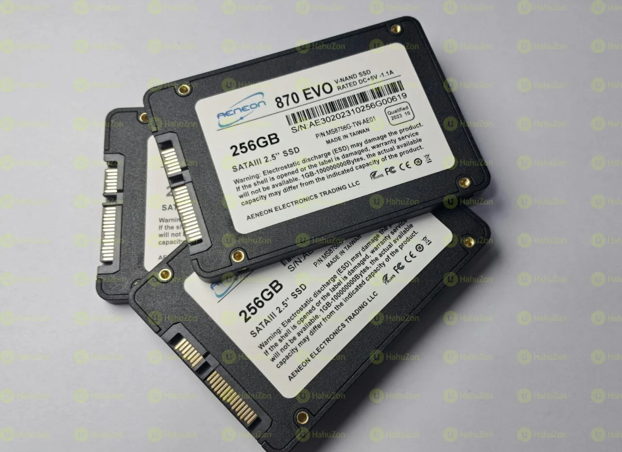 AENEON 256GB 2.5" SATA SSD – 870 EVO Clone