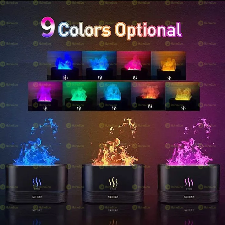 Flame Aroma Diffuser Humidifier