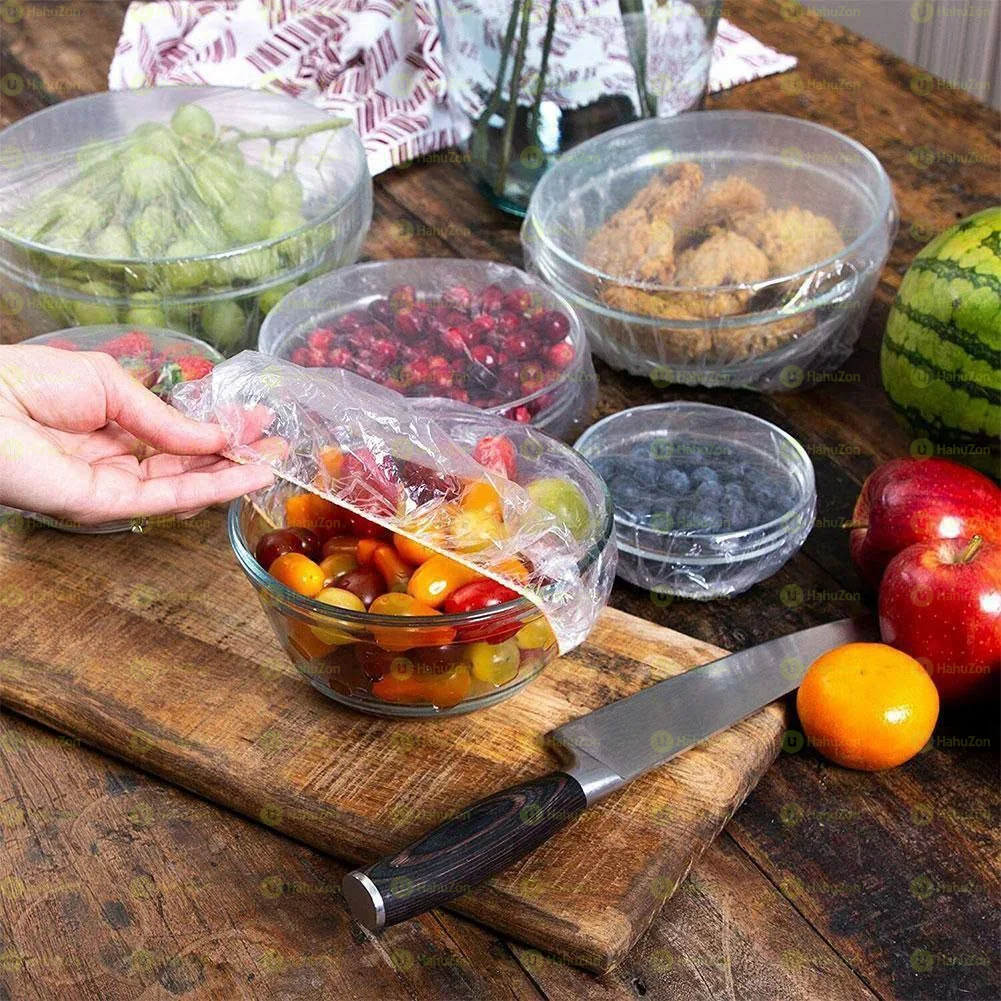 100 Pieces Disposable Food Cover