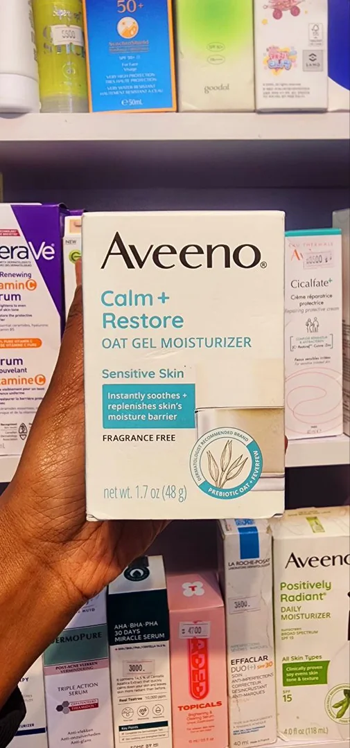 Aveeno Calm + Restore oat gel moisturizer