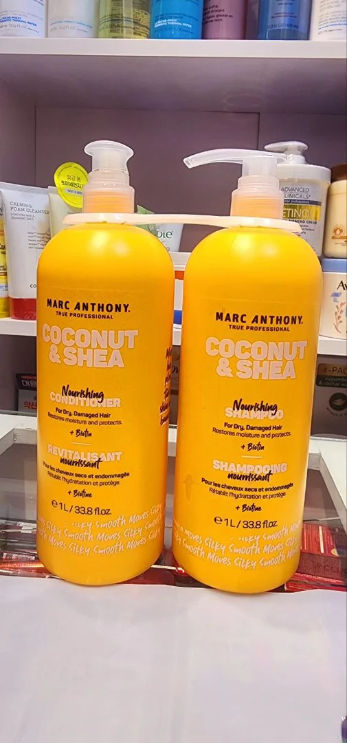 Marc Anthony Coconut & Shea + Biotin Shampoo & Conditioner