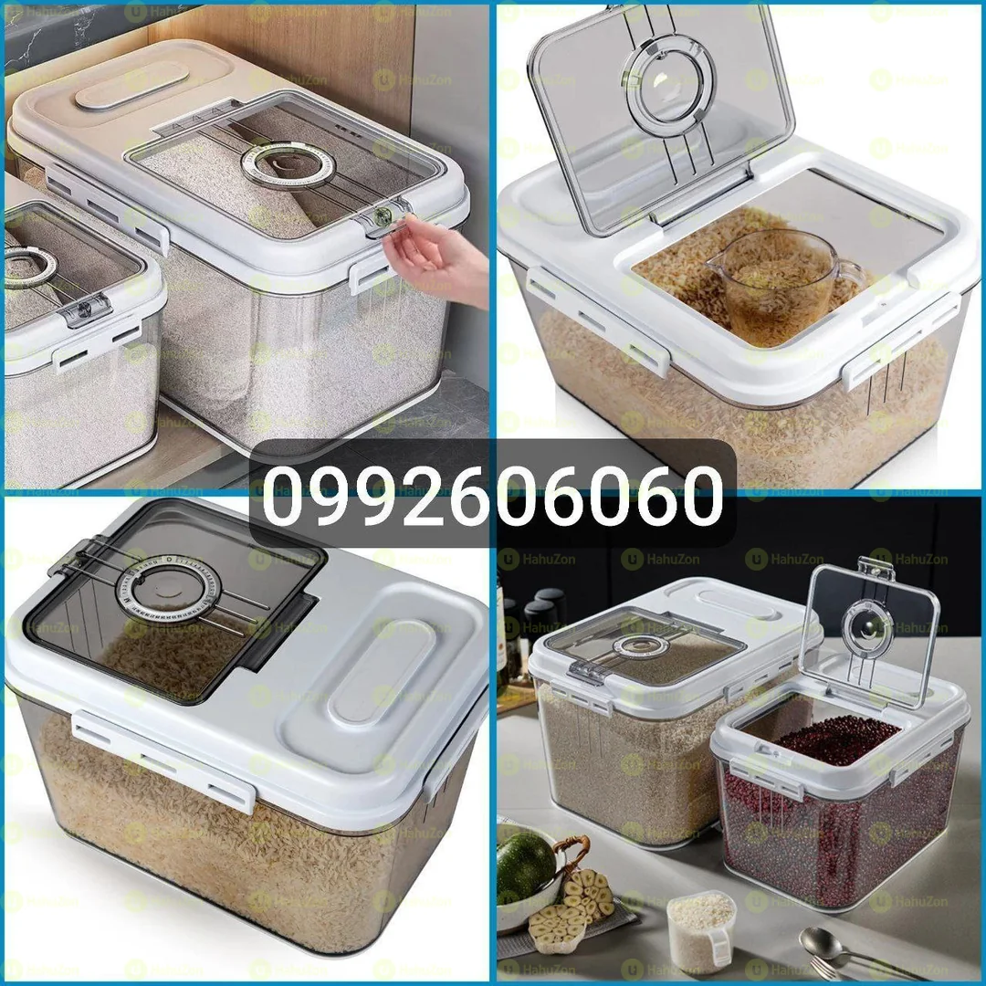 Sealed Grain and Flour Storage Box